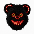 Masque ours LED Halloween rouge HauntMask