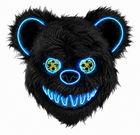 Masque ours LED Halloween — Bleu glacial