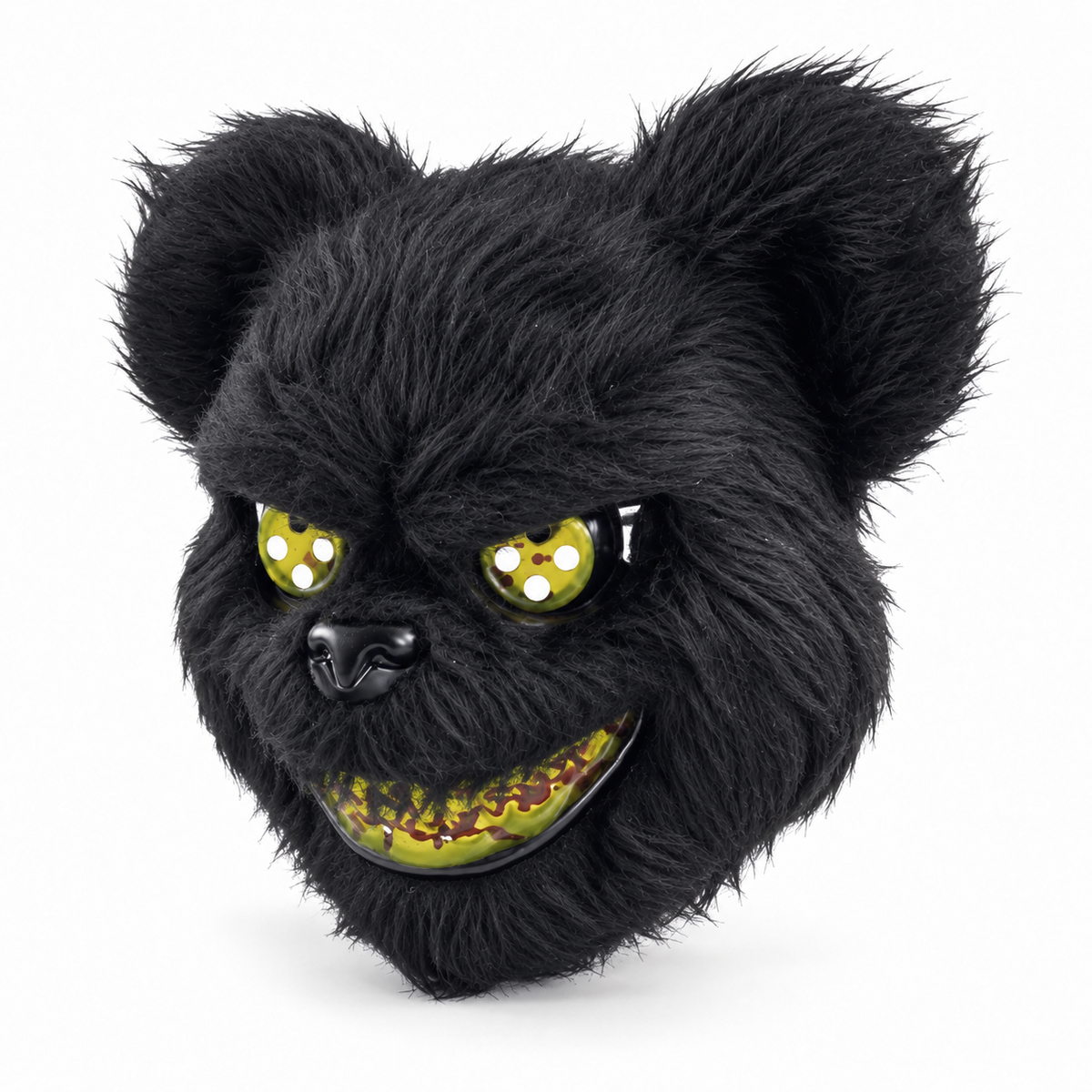 Masque ours noir effrayant pour déguisement Halloween